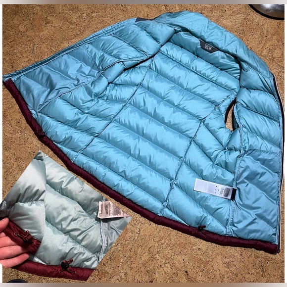Mountain Hardwear Wm’s Ratio 650 Down 2 Tone Vest Sz S/M - Picture 6 of 16